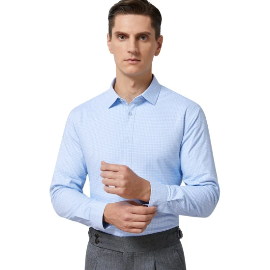 2023 Новая мужская тонкая или свободная классическая рубашка из 100% хлопка на заказ, блузка с длинным рукавом, оксфорды большого размера, повседневные деловые фланелевые рубашки для мужчин